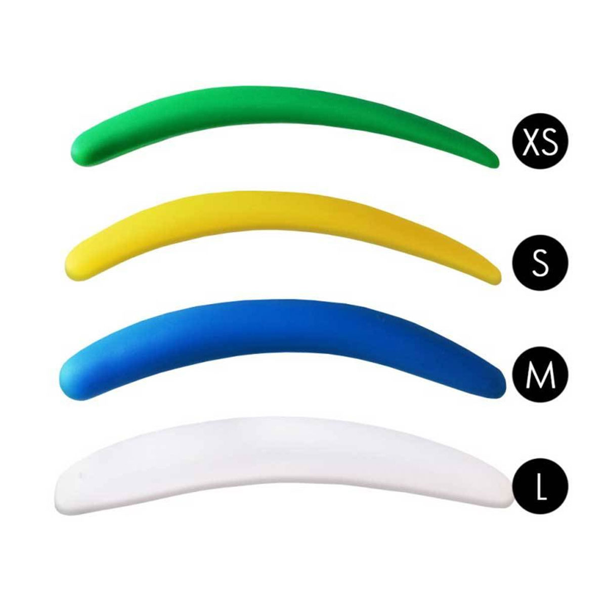 PADS IN SILICONE "VERMETTI" S - 10 PEZZI (5 PAIA SPECULARI) - immagine 3